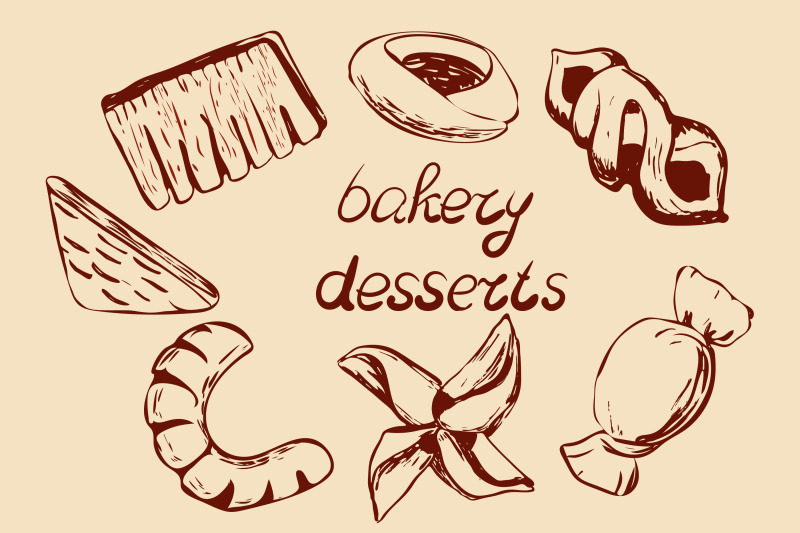 a-chain-of-sketch-style-bakery-desserts