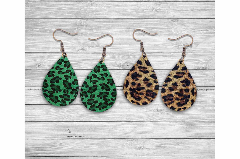 cheetah-drop-earring-sublimation-design-bundle-leopard-teardrop
