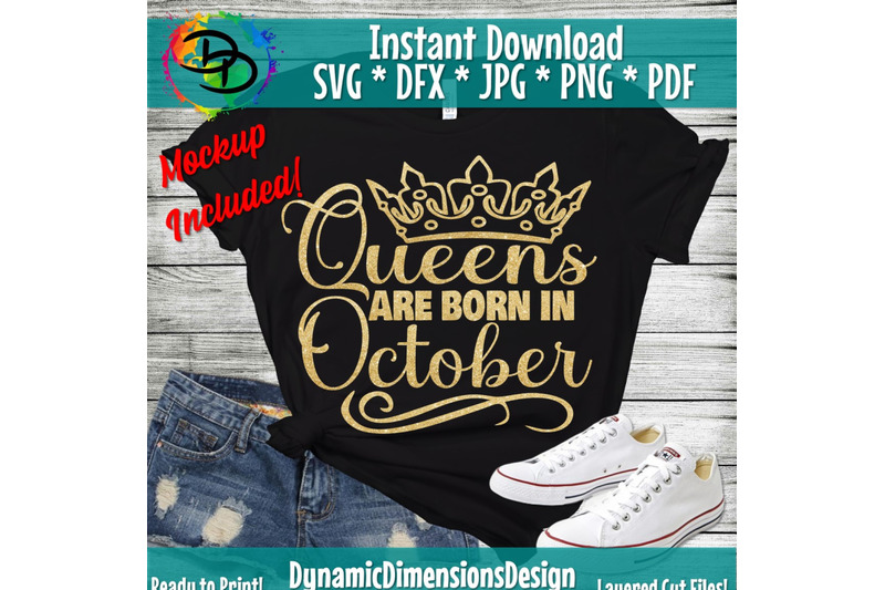 Free Free October Queen Svg 171 SVG PNG EPS DXF File