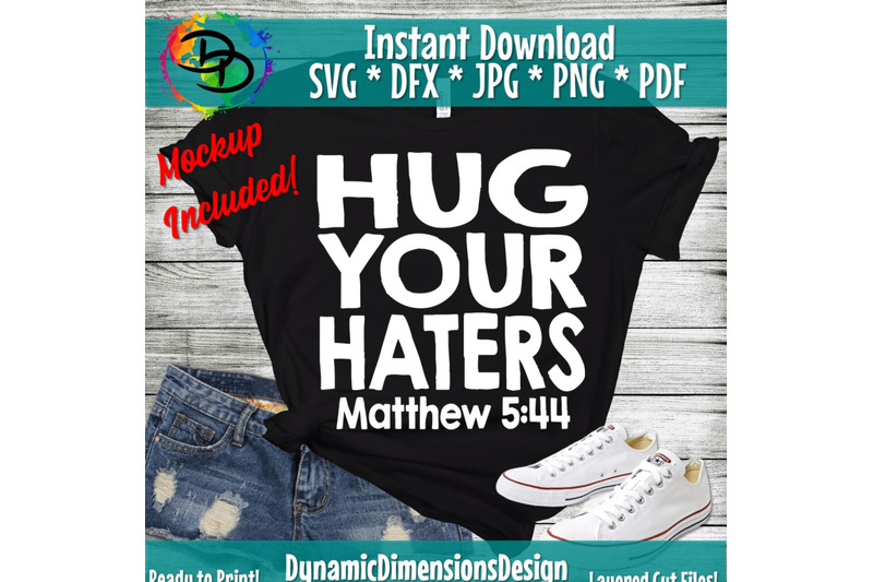 hug-your-haters-svg-bible-verse-svg-christian-svg-matthew-5-4-svg