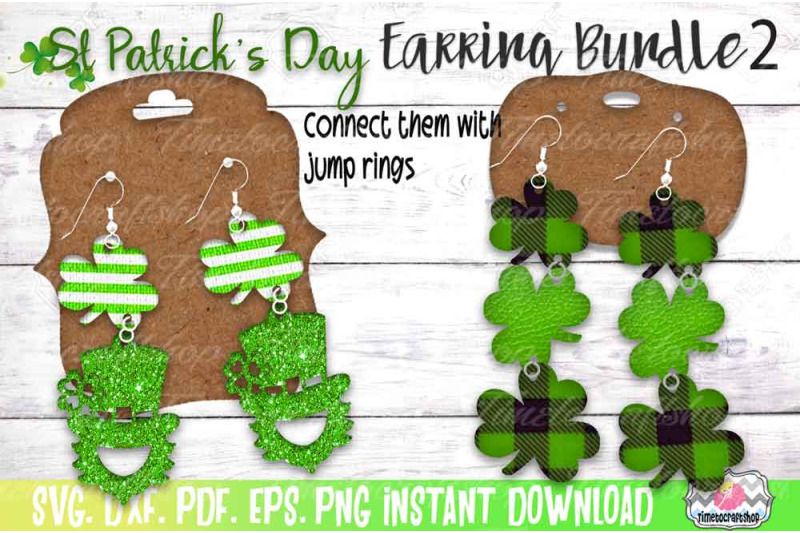 svg-dxf-pdf-png-and-eps-st-patrick-039-s-day-earring-bundle-2-shamro