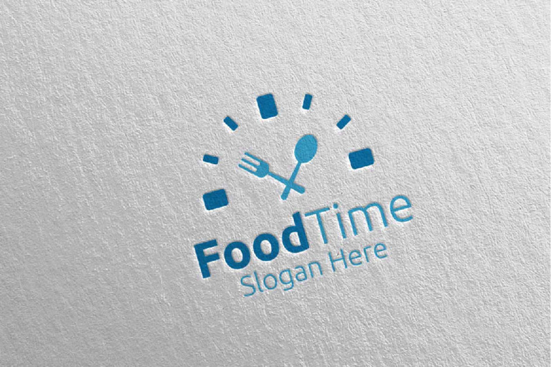 Food Time Logo For Restaurant Or Cafe 63 By Denayunethj Thehungryjpeg Com