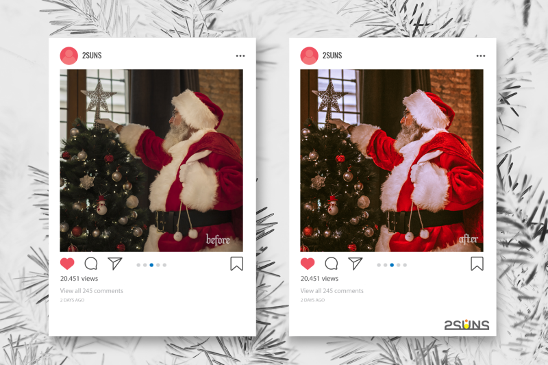 5-santa-claus-lightroom-presets-winter-mobile-presets-desktop