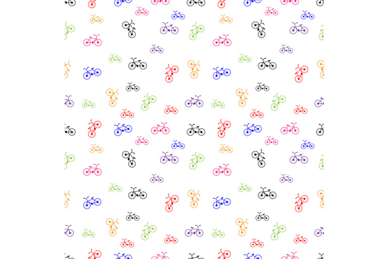 bicycle-seamless-pattern-copy-space