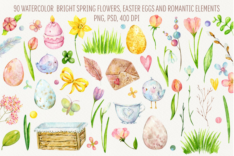 hello-spring-watercolor-set