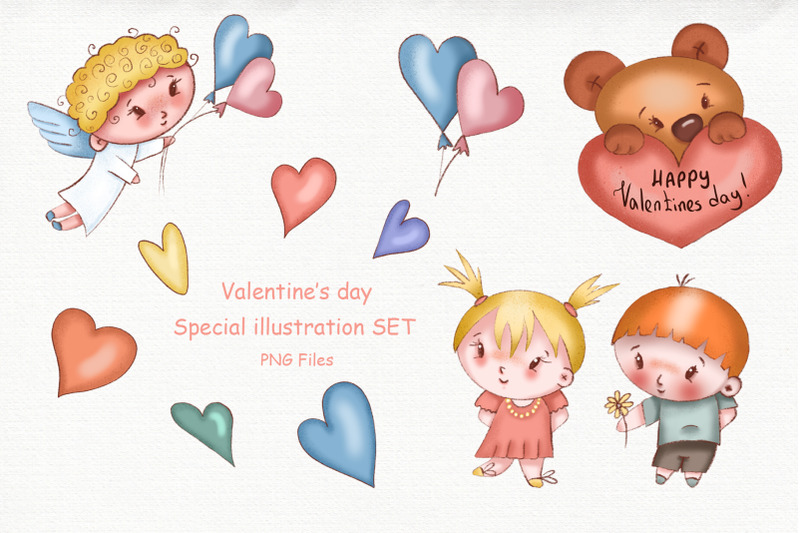 valentine-039-s-day-illustration-set
