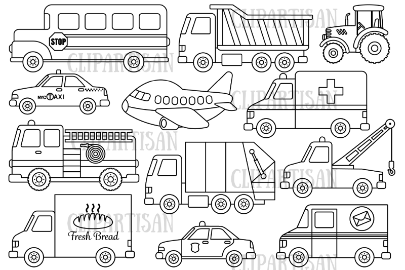 transport-clipart-vehicles-transportation-digital-stamp