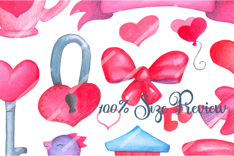 valentine-039-s-day-watercolor-heart-pack