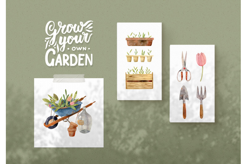 gardening-tools-watercolor-clipart