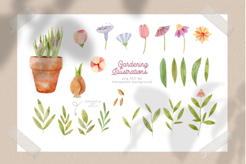 gardening-tools-watercolor-clipart