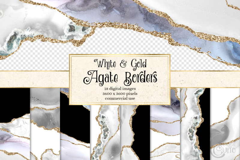 white-agate-borders