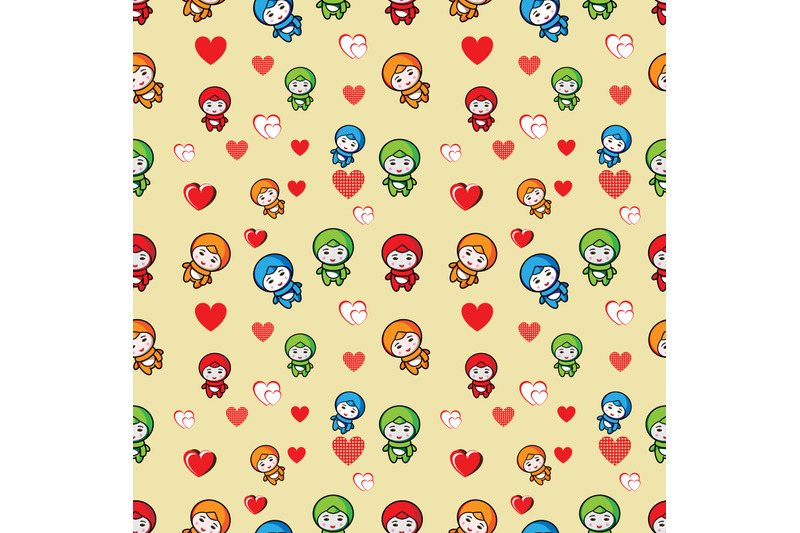 cute-character-seamless-pattern-copy-space