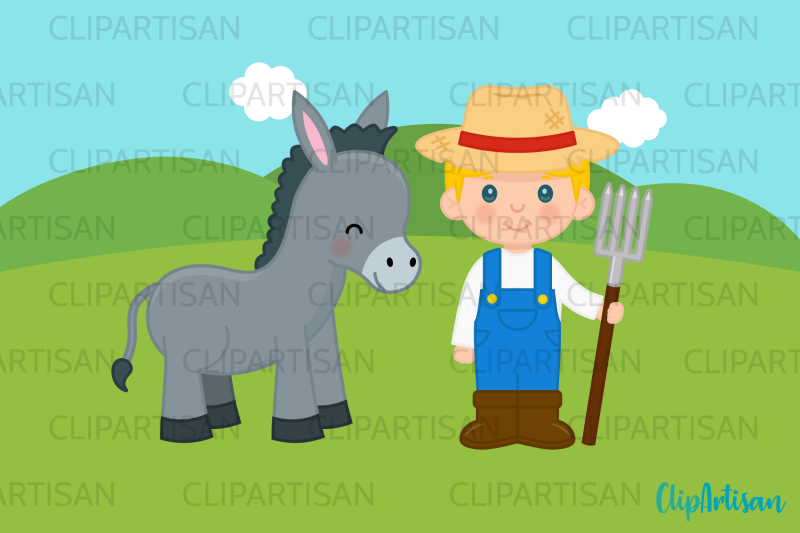 farm-animals-clipart-farmer