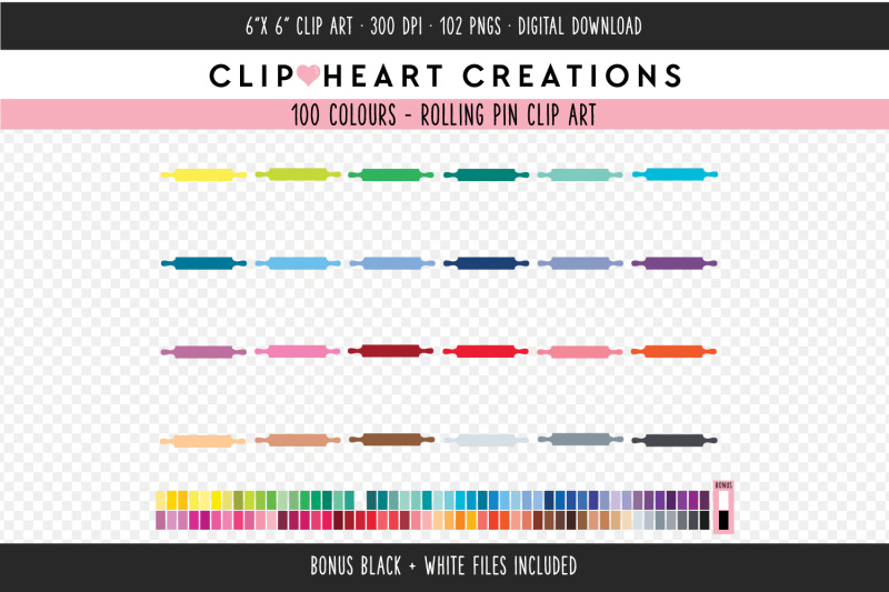 rolling-pin-clipart-100-colours