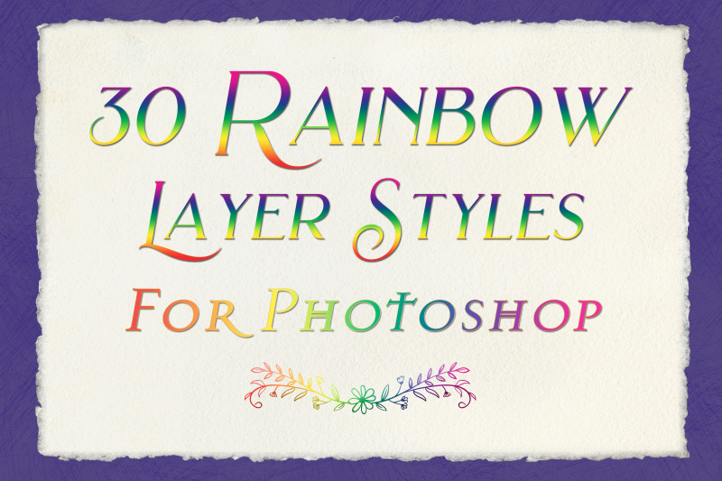 rainbow-layer-styles-for-photoshop-set-of-30-styles