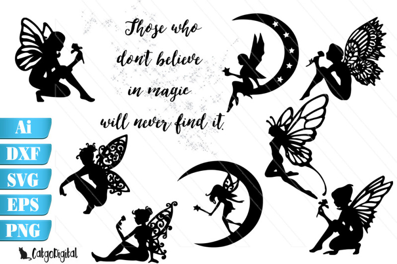 fairy-vector-silhouettes-fairies