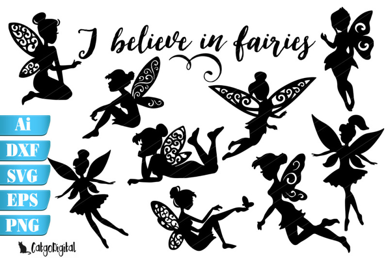 fairy-silhouettes-i-believe-in-fairies-quote