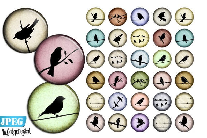 bird-silhouettes-circle-printable-images-scrapbooking