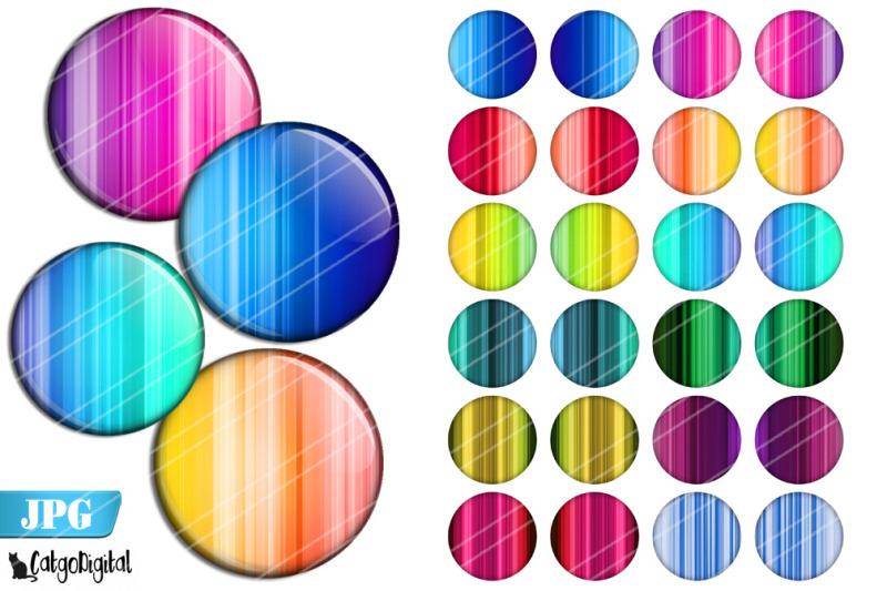 rainbow-stripes-bottle-cap-images-digital-collage-sheet