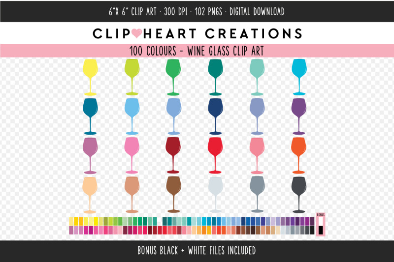 wine-glass-clipart-100-colours