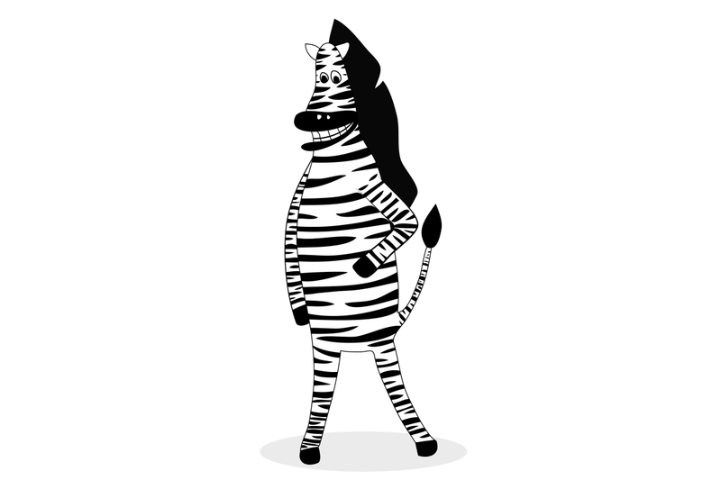 zebra-cartoon-vector