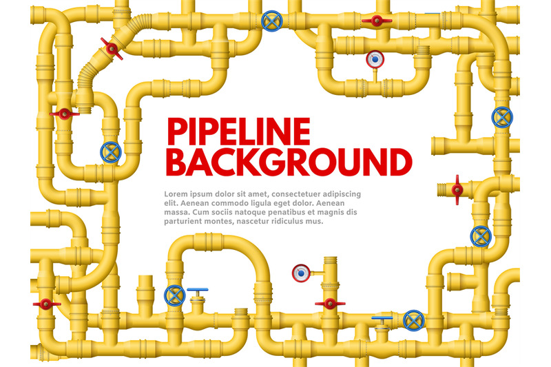 industrial-yellow-pipeline-pipeline-frame-yellow-pipes-for-gas-or-oi