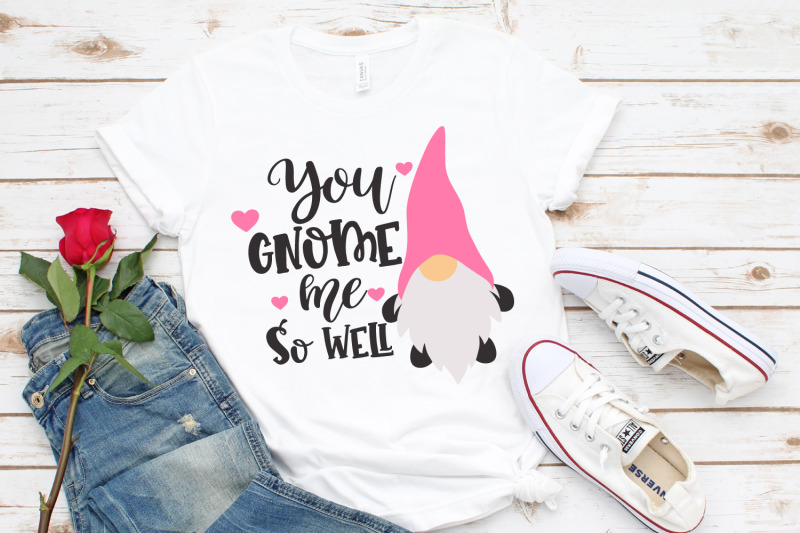 gnome svg valentines day svg bundle funny valentines invitations templates