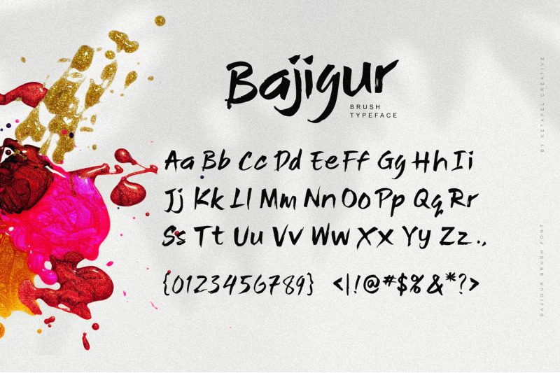 bajigur-brush