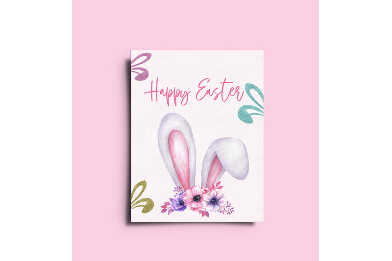watercolor-easter-bunny-ears-clipart-happy-easter-floral-ears-rabbits