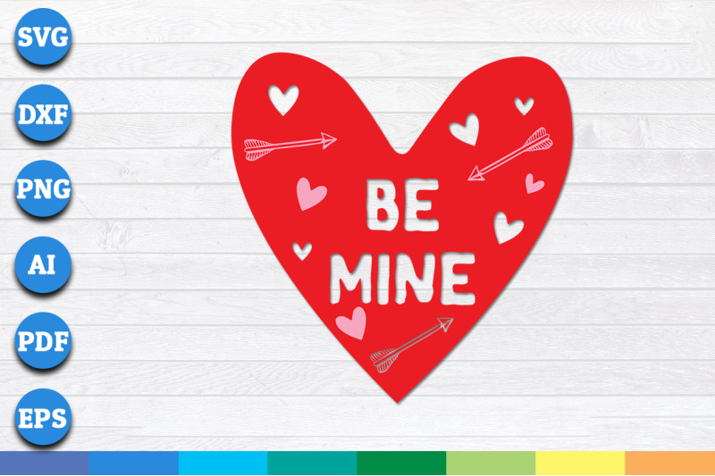 be-mine-with-heart-shape-svg