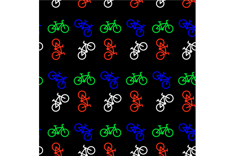 bicycle-seamless-pattern