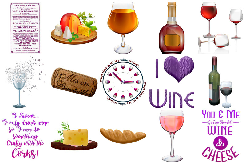 wine-and-cheese-and-elements-clip-art