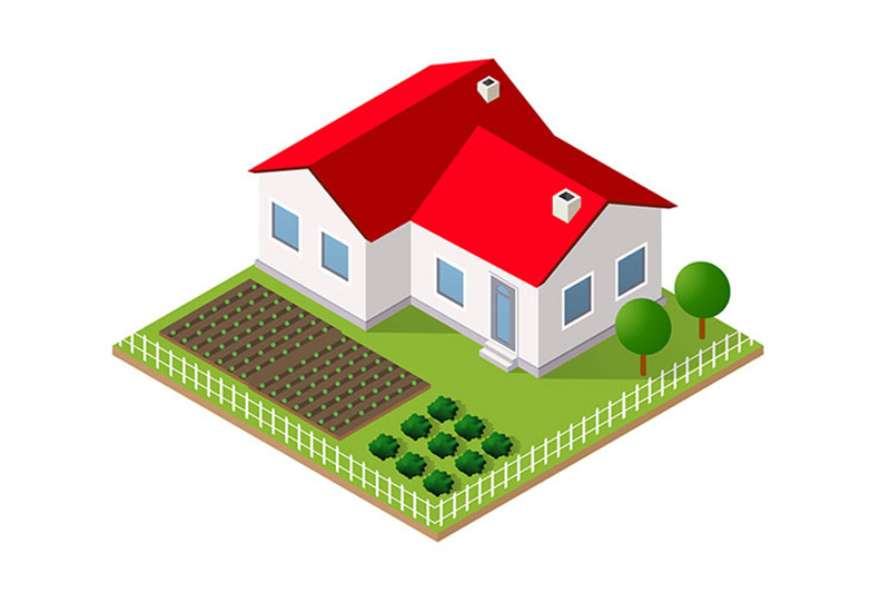 house-in-isometric-view