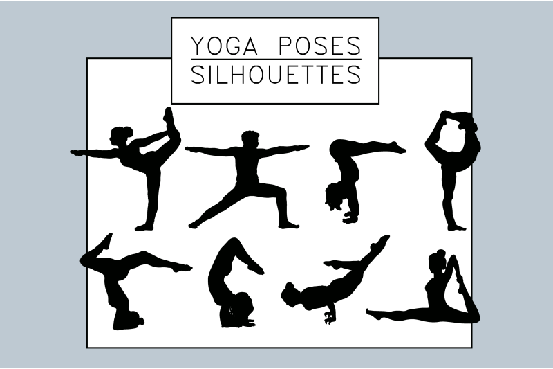 yoga-poses-silhouettes