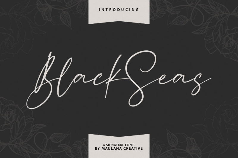 blackseas-signature-font