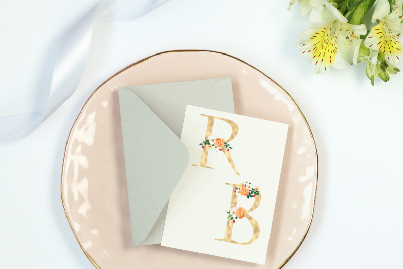 spring-floral-printable-alphabet-gold-foil-alphabet-floral-alphabet