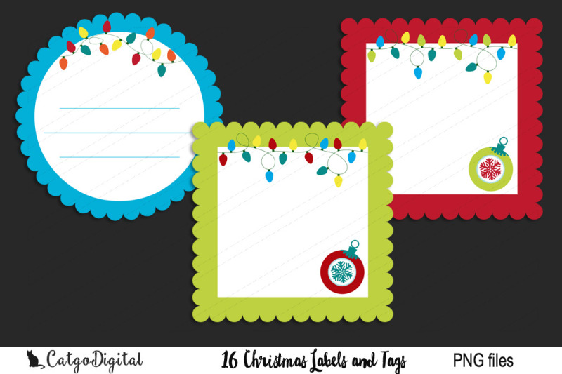 christmas-labels-and-tags-printable-digital-clip-art