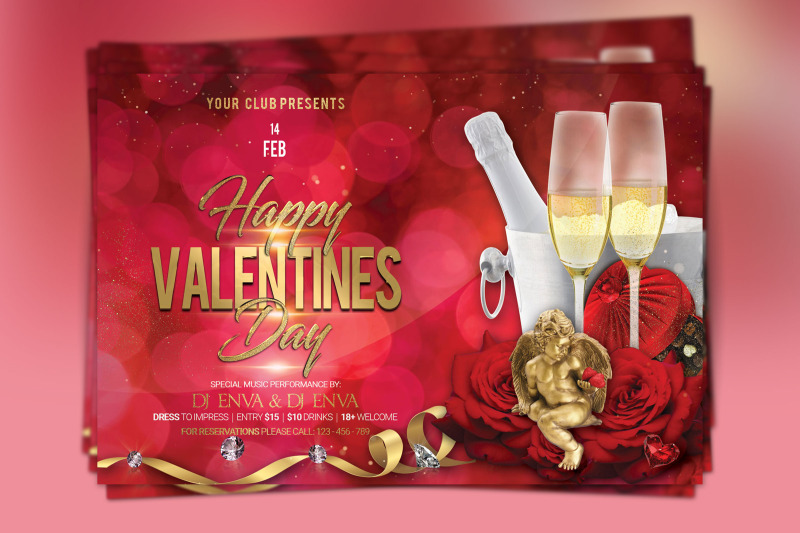 valentine-day-party-flyer