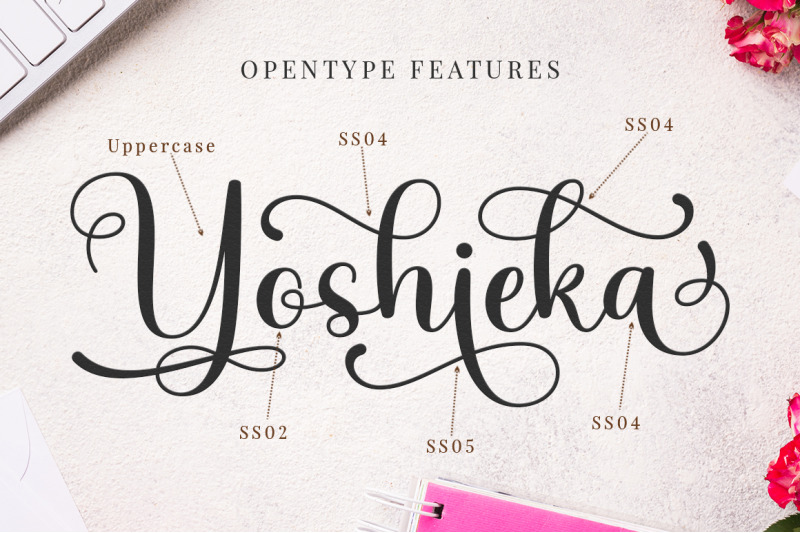 yoshieka-modern-calligraphy-font
