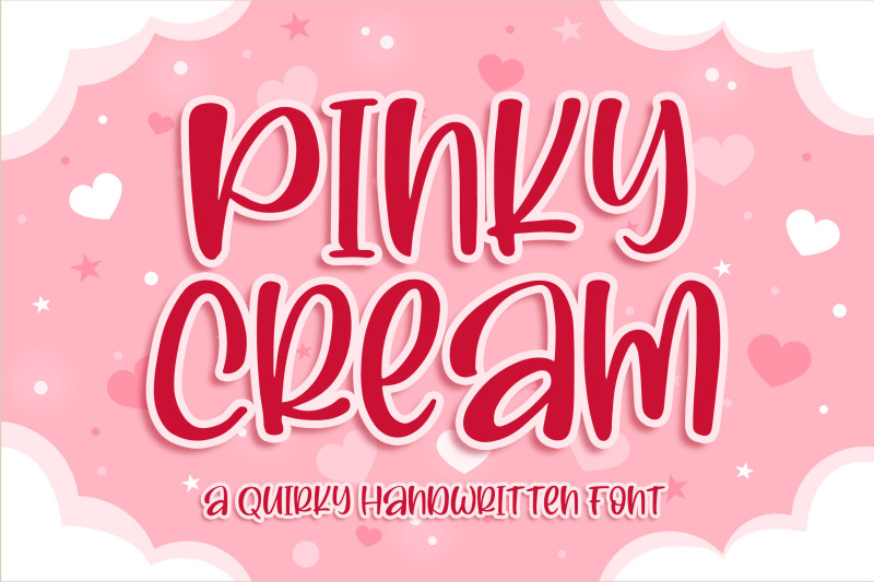 pinky-cream-a-quirky-font