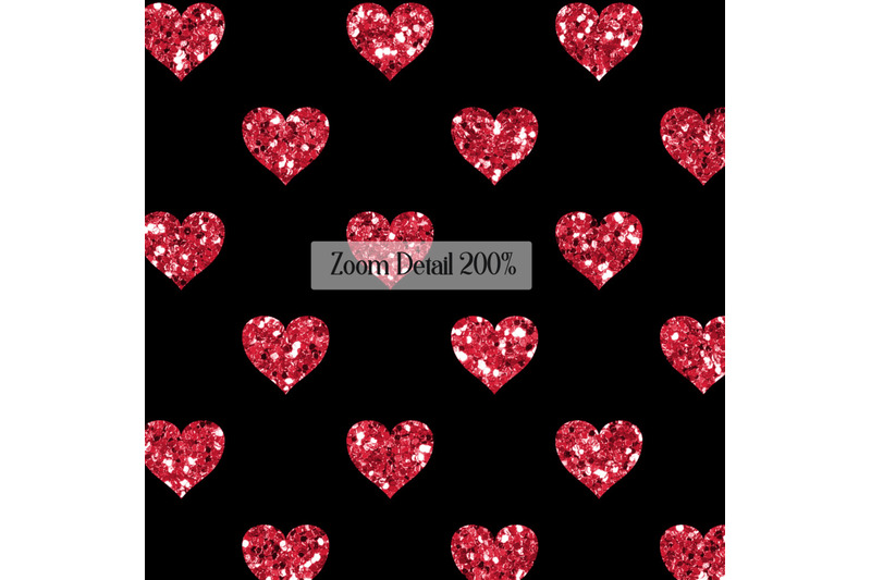 100-seamless-black-and-glitter-heart-valentine-digital-papers