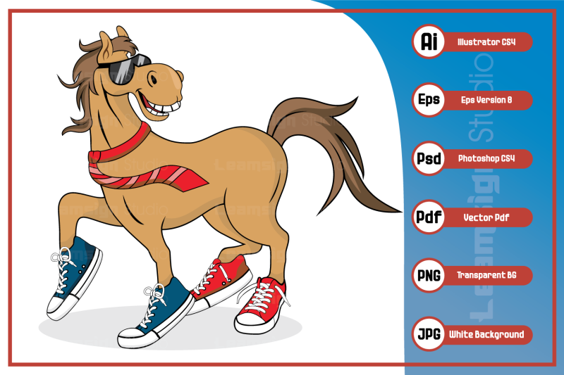 horse-cartoon-character-illustration