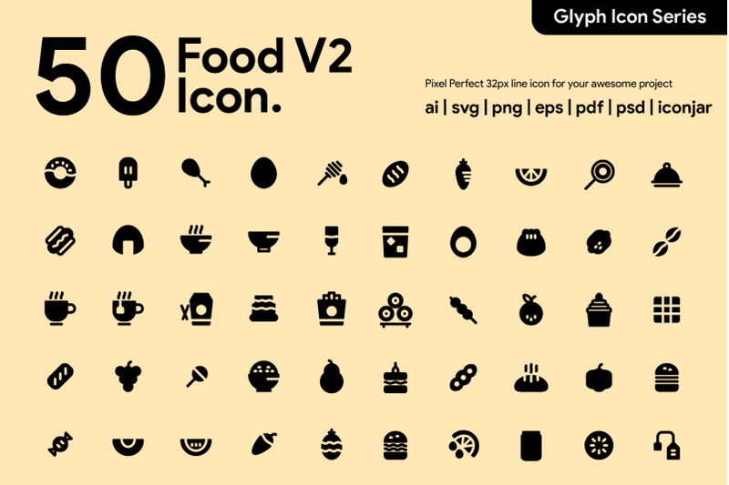 50-food-icon-glyph