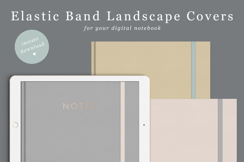 landscape-goodnotes-cover-with-elastic-band-in-6-coulours