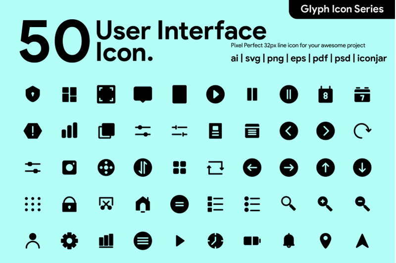 50-user-interface-icon-glyph