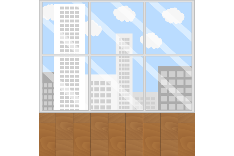 view-from-window-vector