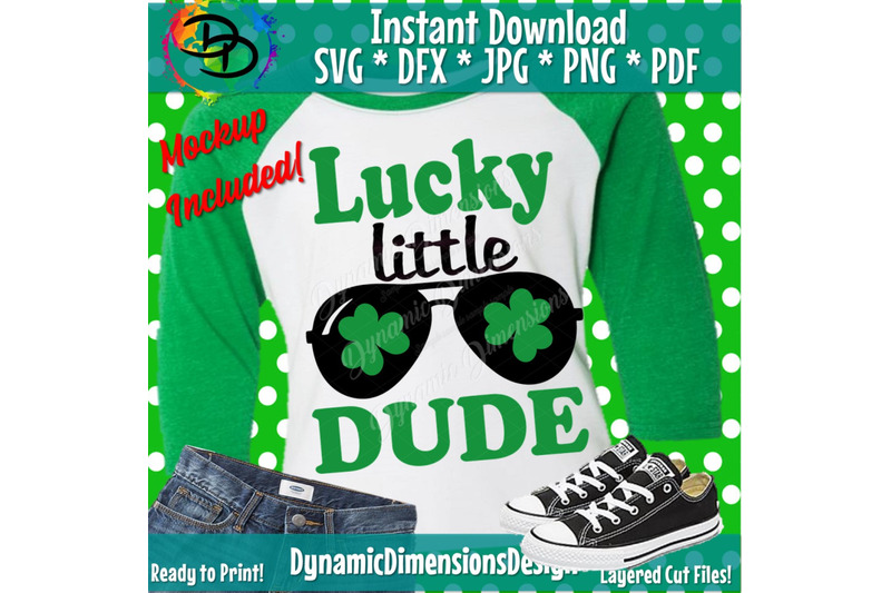 lucky-little-dude-svg-st-patrick-039-s-day-cut-file-boy-shamrock-quote