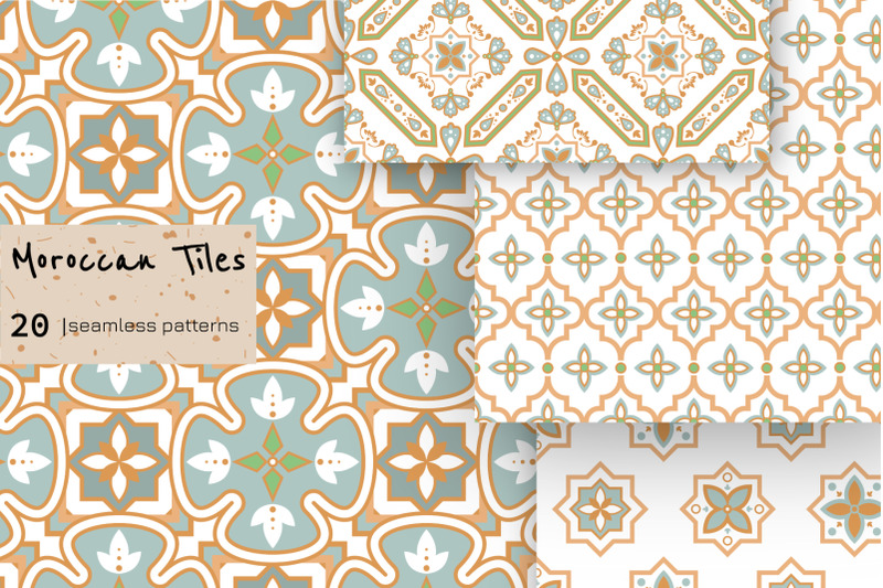 quot-moroccan-tiles-quot-seamless-patterns