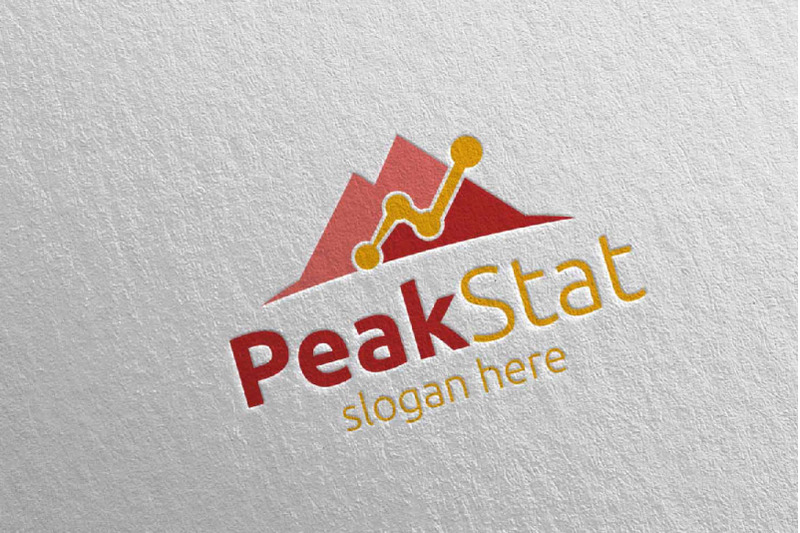 peak-stat-marketing-financial-advisor-logo-design-24