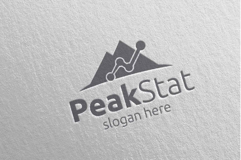 peak-stat-marketing-financial-advisor-logo-design-24